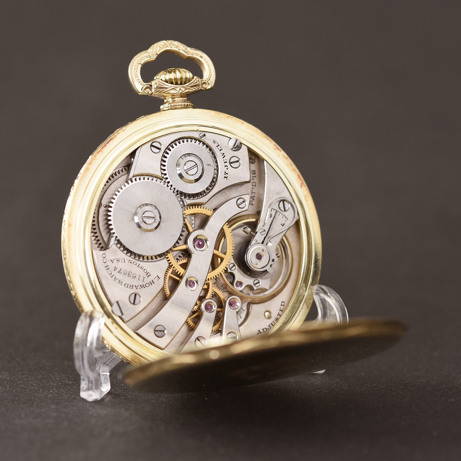 1912 E. HOWARD Series 7 Art Deco Pocket Watch – empressissi