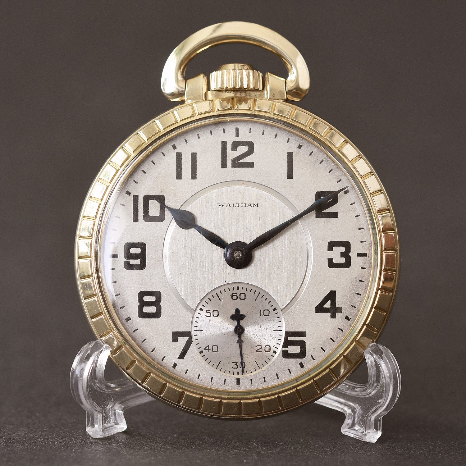 1913 WALTHAM USA 'Vanguard' Railroad Approved Pocket Watch