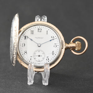 1901 BALL Watch Co. 'Queen' 0s Hunter Silver Pocket Watch