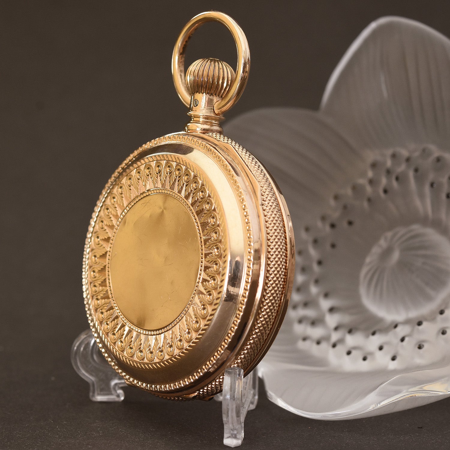 1884 ELGIN G.M. Wheeler 14K Gold Hunter 18s Pocket Watch