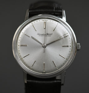 1961 IWC Schaffhausen Vintage Gents Steel Watch Ref. 1214