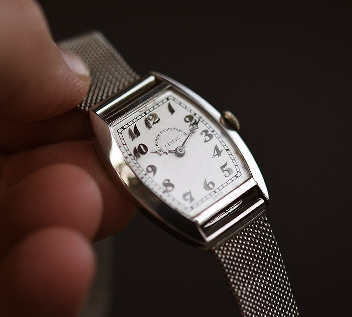 1931 VACHERON&CONSTANTIN Gents Platinum Art Deco Watch