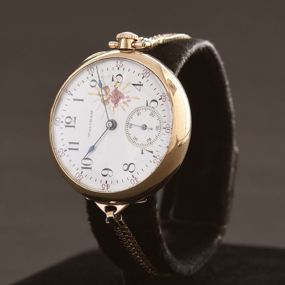 1908 WALTHAM USA Ladies Convertible Wrist Watch