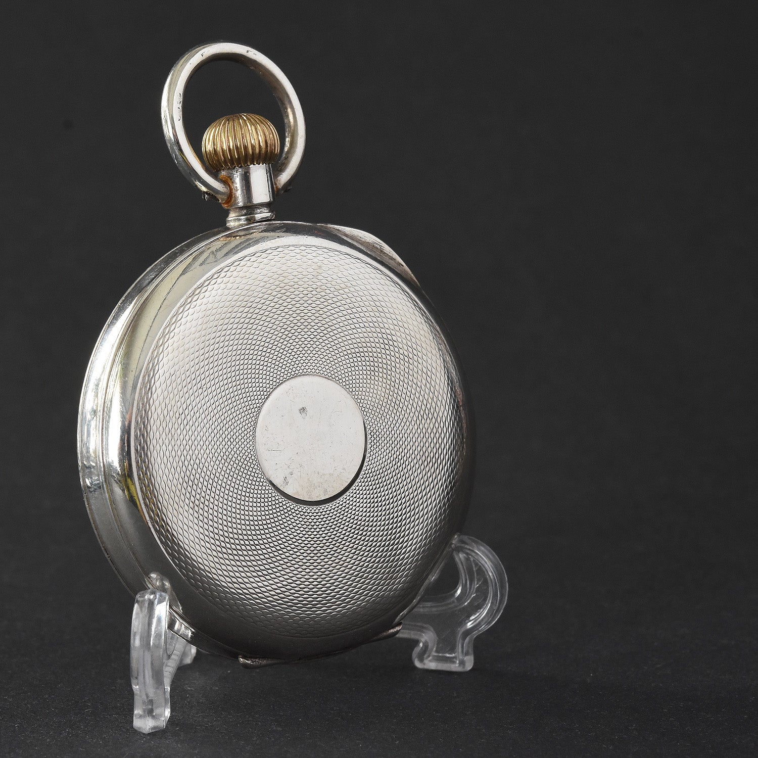 1911 Sterling Silver Gents Swiss Pocket Watch