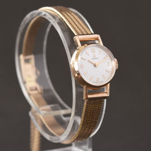 1963 TISSOT Ladies 14K Solid Gold Vintage Cocktail Watch