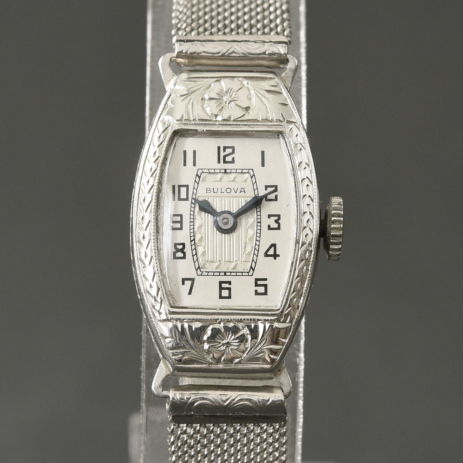 1928 BULOVA Ladies 14K Gold Art Deco Watch