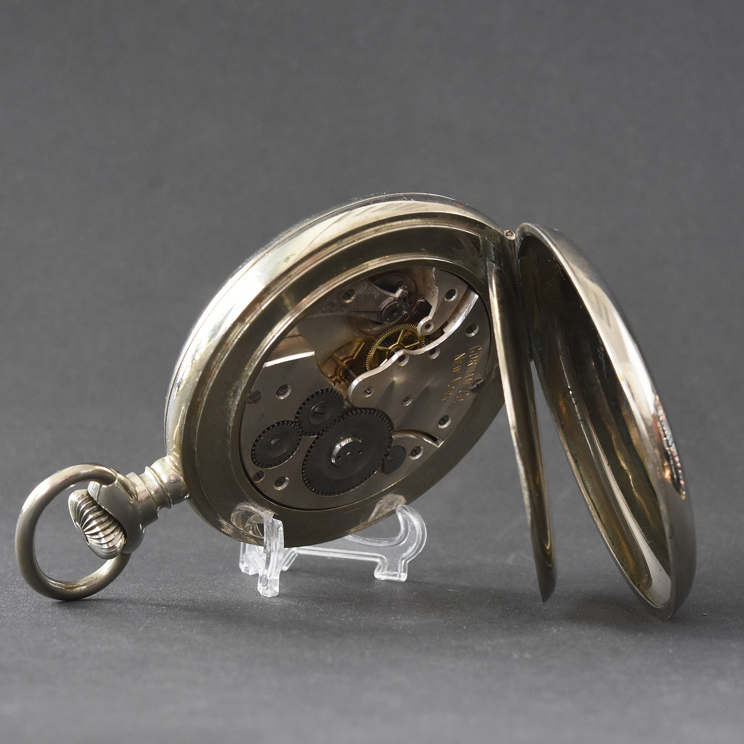 1900s GORHAM Co. Goliath 8-Day Swiss Pocket Watch