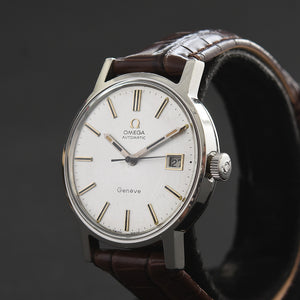 1971 OMEGA Genève Automatic Date Vintage Gents Watch 166.0098
