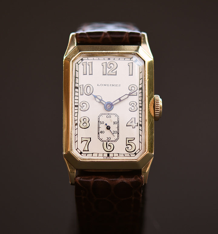 1930 LONGINES Gents Art Deco Vintage Dress Watch
