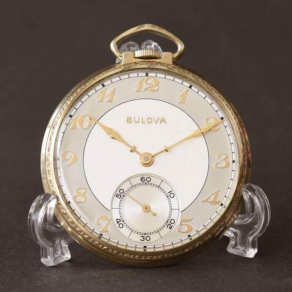 1947 BULOVA Classic Swiss Pocket Watch