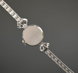 1957 OMEGA Ladies 14K Gold/Diamonds Cocktail Watch