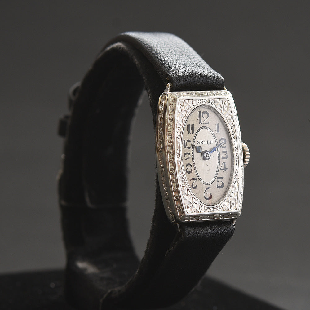 20s GRUEN 'Cartouche' Ladies Art Deco Watch 0S-72