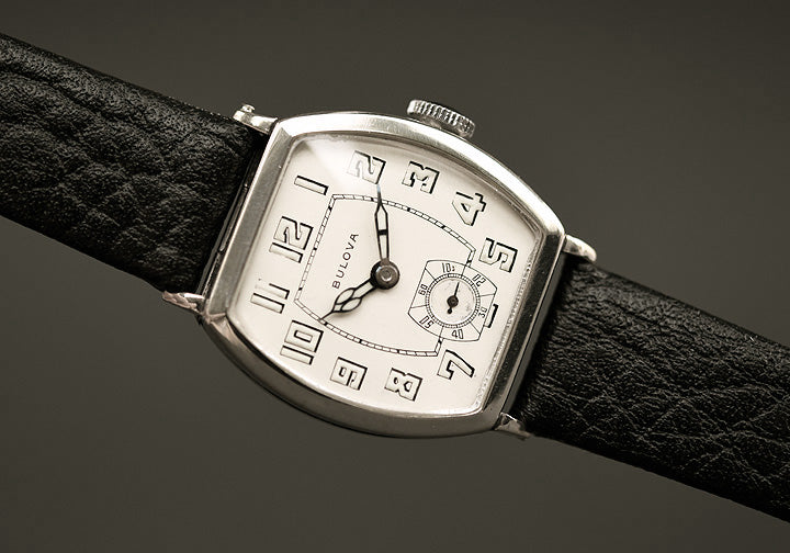 20s BULOVA 'Banker' Gents Art Deco Swiss Watch