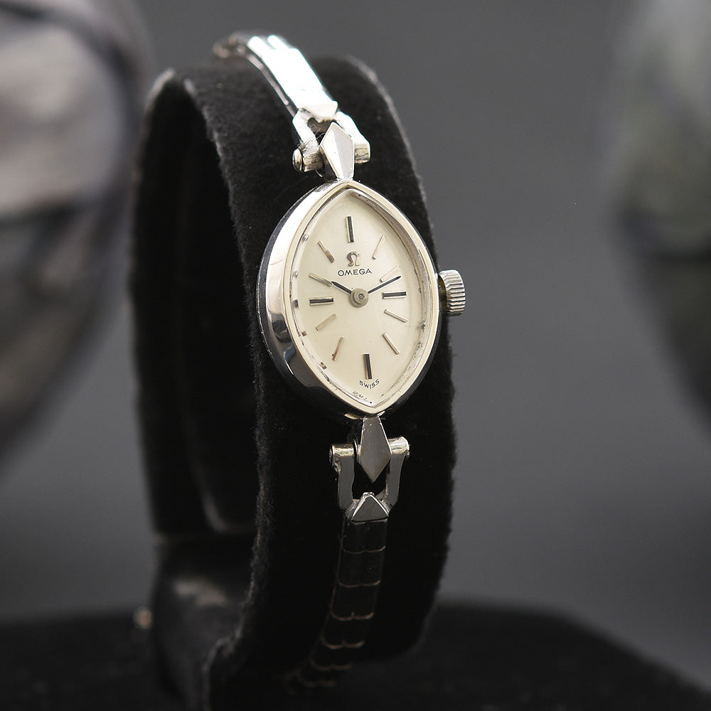 1966 OMEGA Ladies 14K Gold Cocktail Watch A-5746