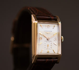 1953 LONGINES Gents 14K Solid Gold Vintage Watch