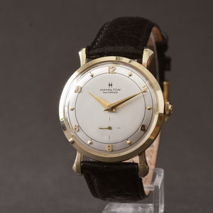 1958 HAMILTON USA 'Parker-B' 10K Gold Gents Dress Watch