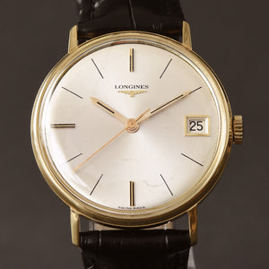 1967 LONGINES Date Vintage Swiss Gents 18K Gold Watch Ref. 8261 –  empressissi
