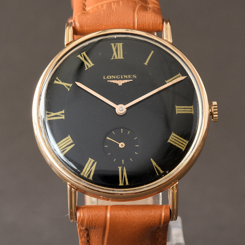 1957 LONGINES 18K Gold Gents Vintage Watch Ref. 5570