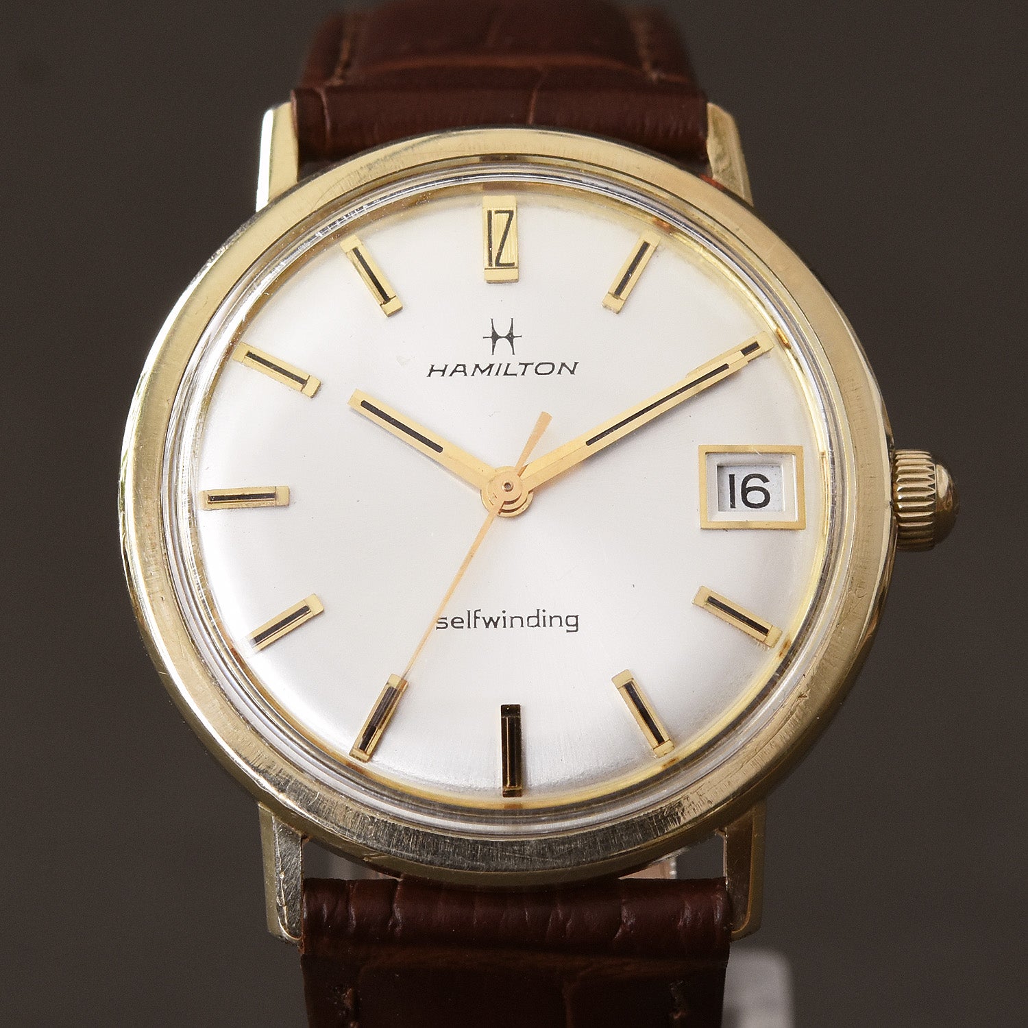 1975 HAMILTON 'Dateline A681' Gents Automatic Date Vintage Watch