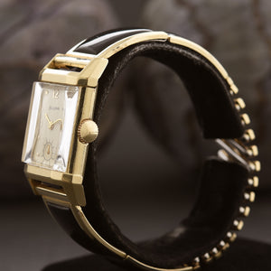 1948 BULOVA USA 'Duncan' 14K Solid Gold Gents Vintage Watch