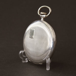 1927 IWC Schaffhausen Swiss Silver Pocket Watch