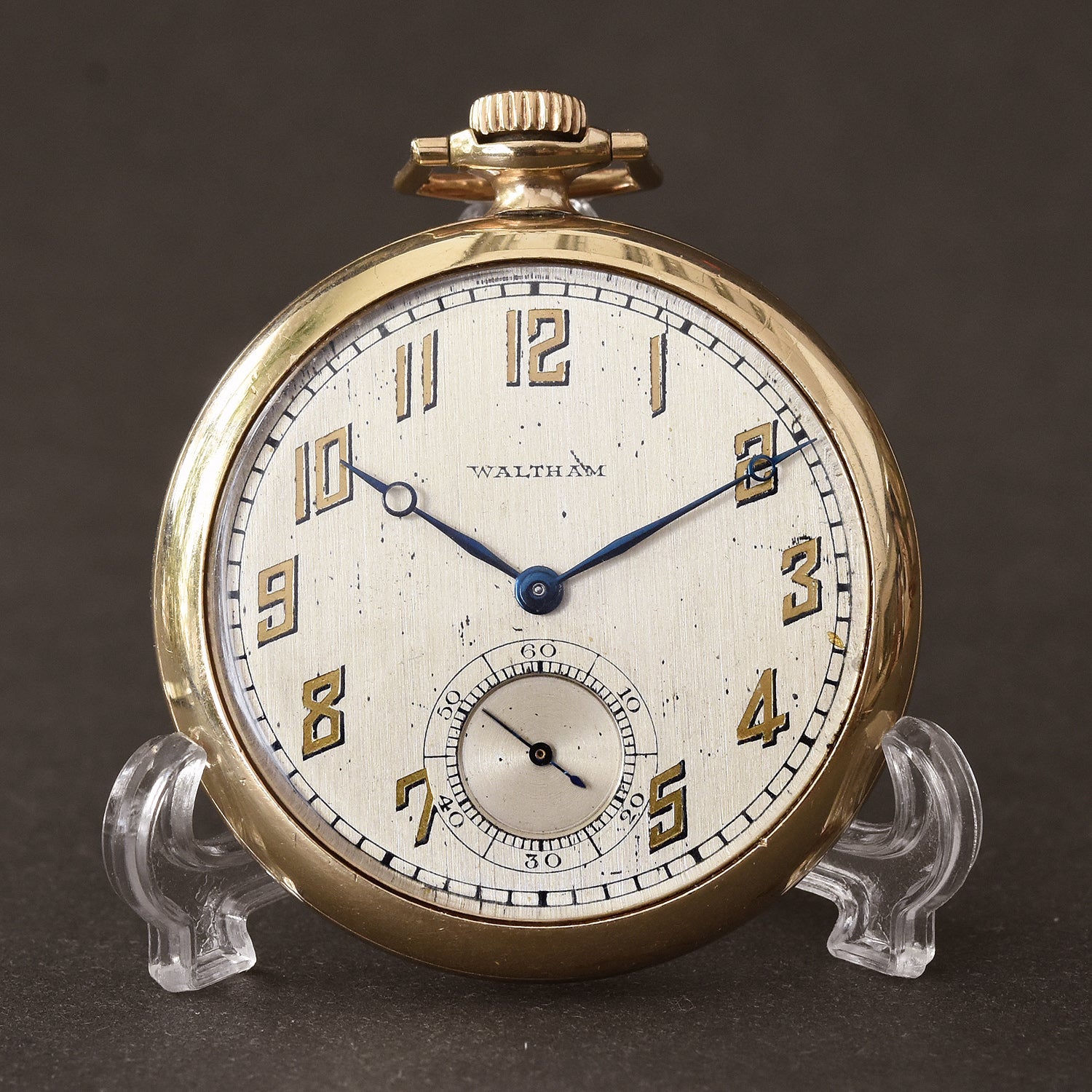1921 WALTHAM USA g. 220 Art Deco Pocket Watch