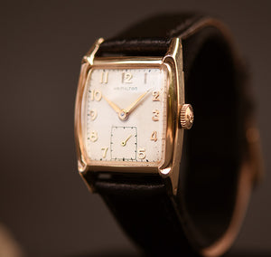 1952 HAMILTON USA 'Craig' Gents Vintage Watch w/Box