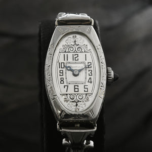 20s WINTON Ladies Art Deco 14K Gold Watch