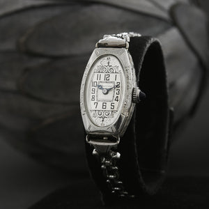 20s WINTON Ladies Art Deco 14K Gold Watch