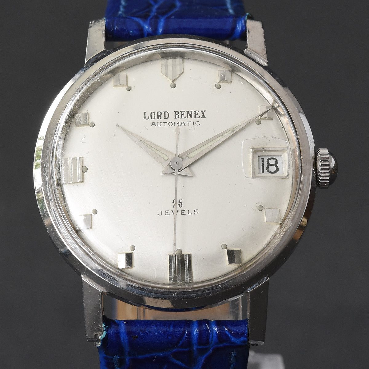 60s LORD BENEX Automatic Date Classic Gents Swiss Watch – empressissi