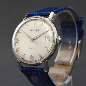 60s LORD BENEX Automatic Date Classic Gents Swiss Watch