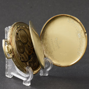 1933 HAMILTON USA 'Cleveland' G. 912 Art Deco Pocket Watch