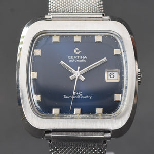 60s CERTINA Automatic Date 'Town&Country' Gents Vintage Watch
