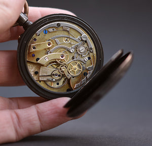 1900's SWISS Hi-Grade Chronograph Pocket Watch