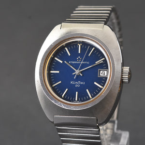 70s NOS ETERNA Eternamatic Kontiki 20 Gents Swiss Vintage Watch