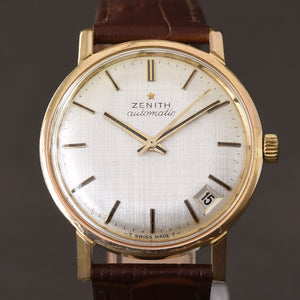 60s ZENITH Automatic Date Swiss Gents Vintage Watch