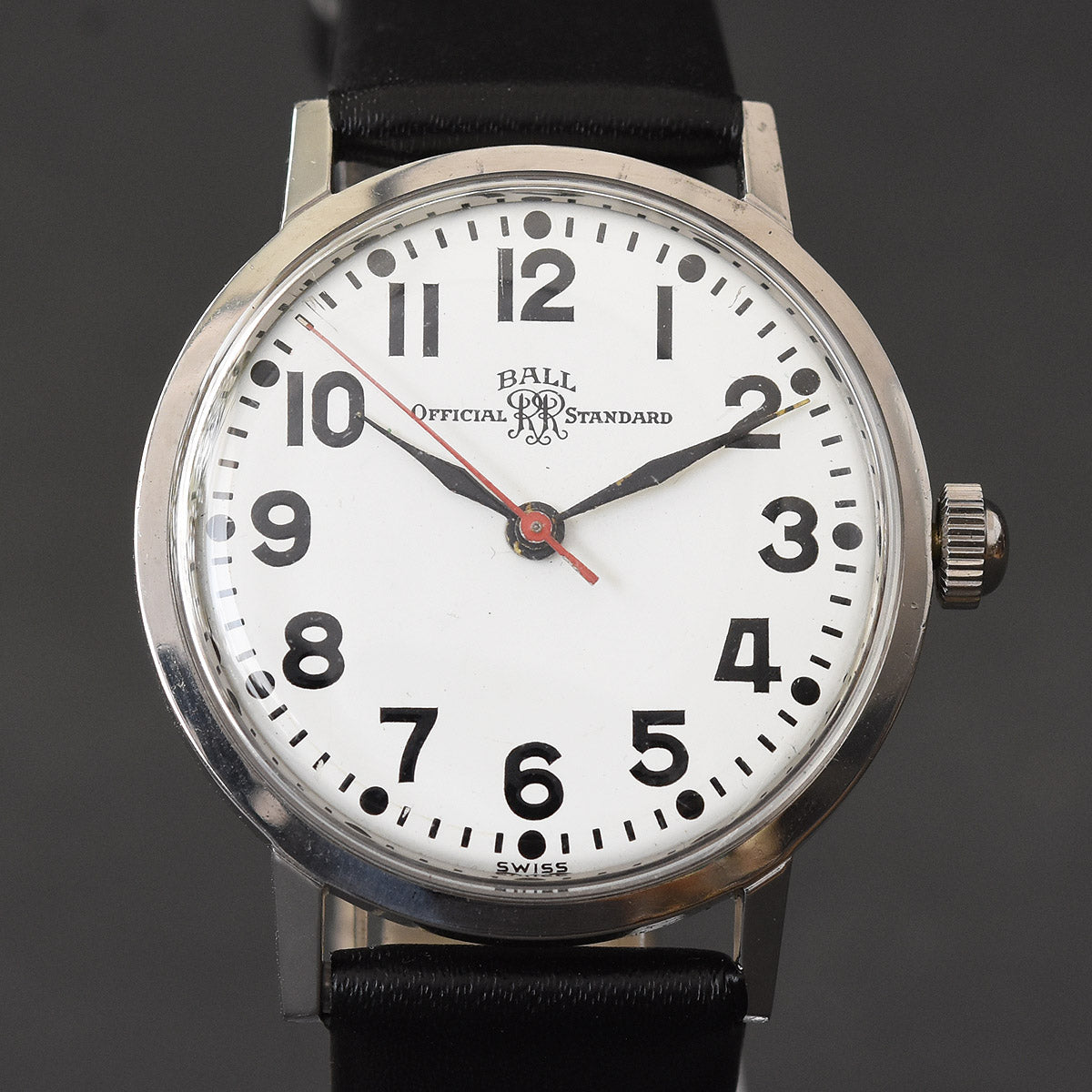 60s BALL Official Standard RR Approved Swiss Gents Watch