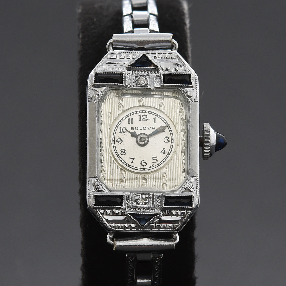 1931 Bulova Ladies 14K Gold Art Deco Watch – Empressissi