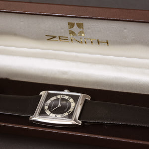 60s ZENITH Zenitissimo 18K Gold Swiss Gents Watch w/Box