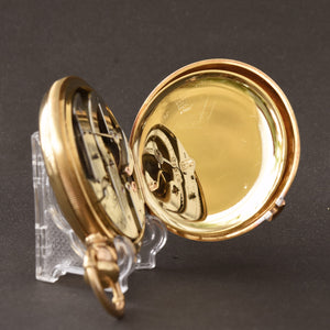 1870s Jules Jürgensen 18K Gold Chronometer Swiss Pocket Watch