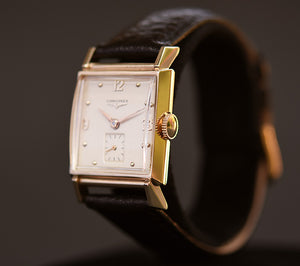 1942 LONGINES Gents 14K Solid Yellow Gold Vintage Watch