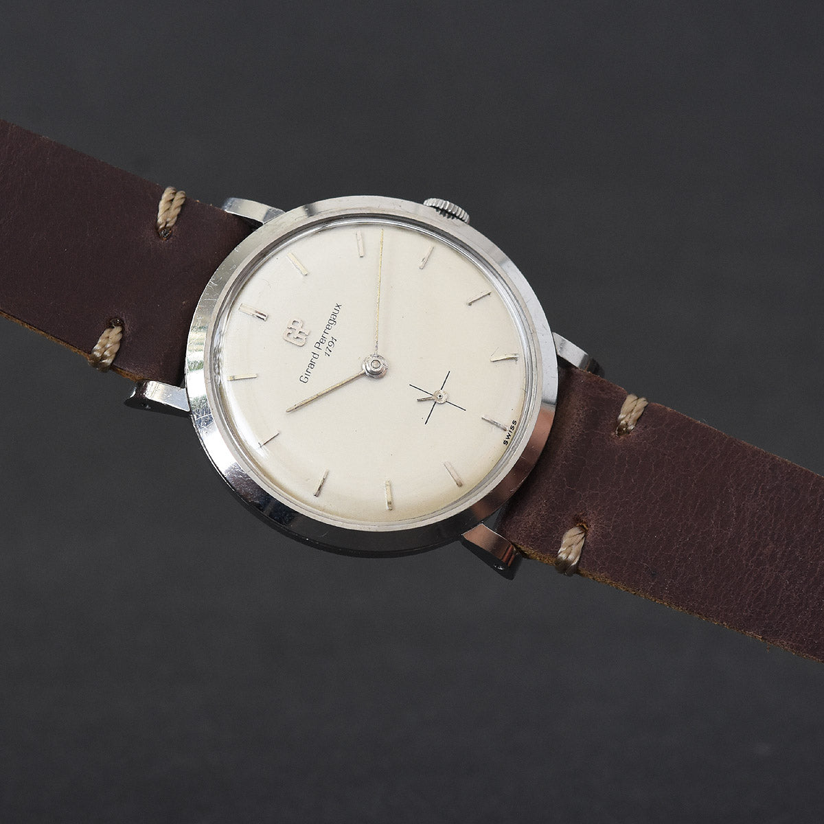 50s GIRARD-PERREGAUX Slim Swiss Gents Dress Watch