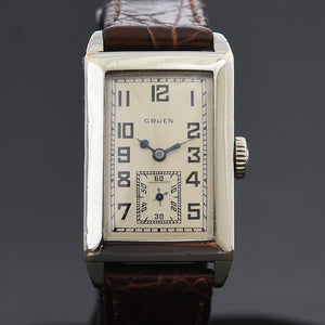 1928 GRUEN 'Quadron' Gents Art Deco Watch 157-8