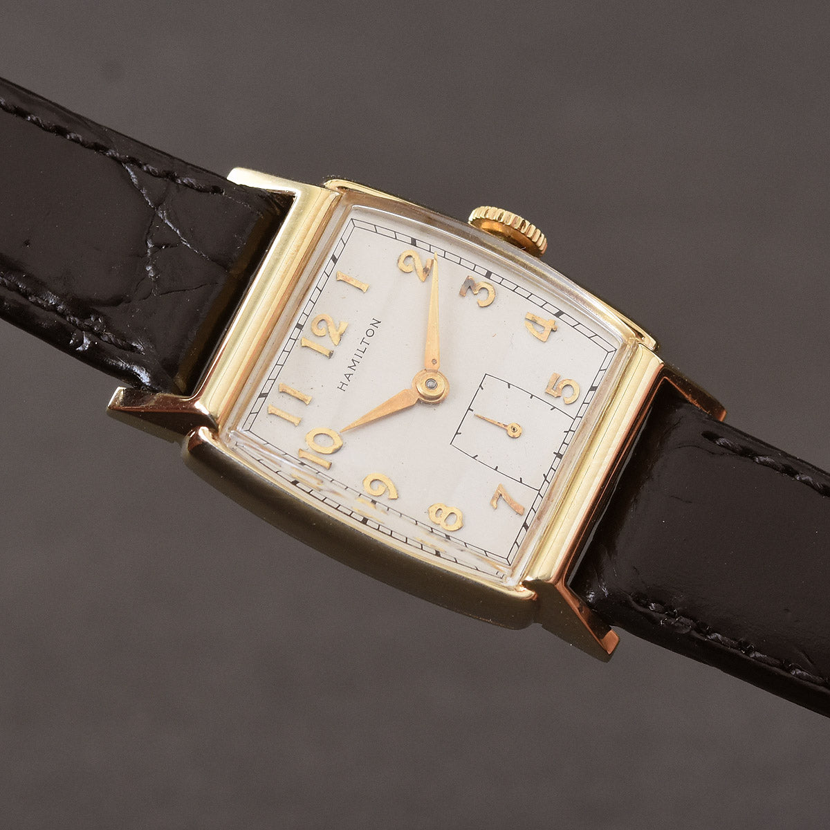 1952 HAMILTON USA 'Spencer' 10K Gold Gents Dress Watch