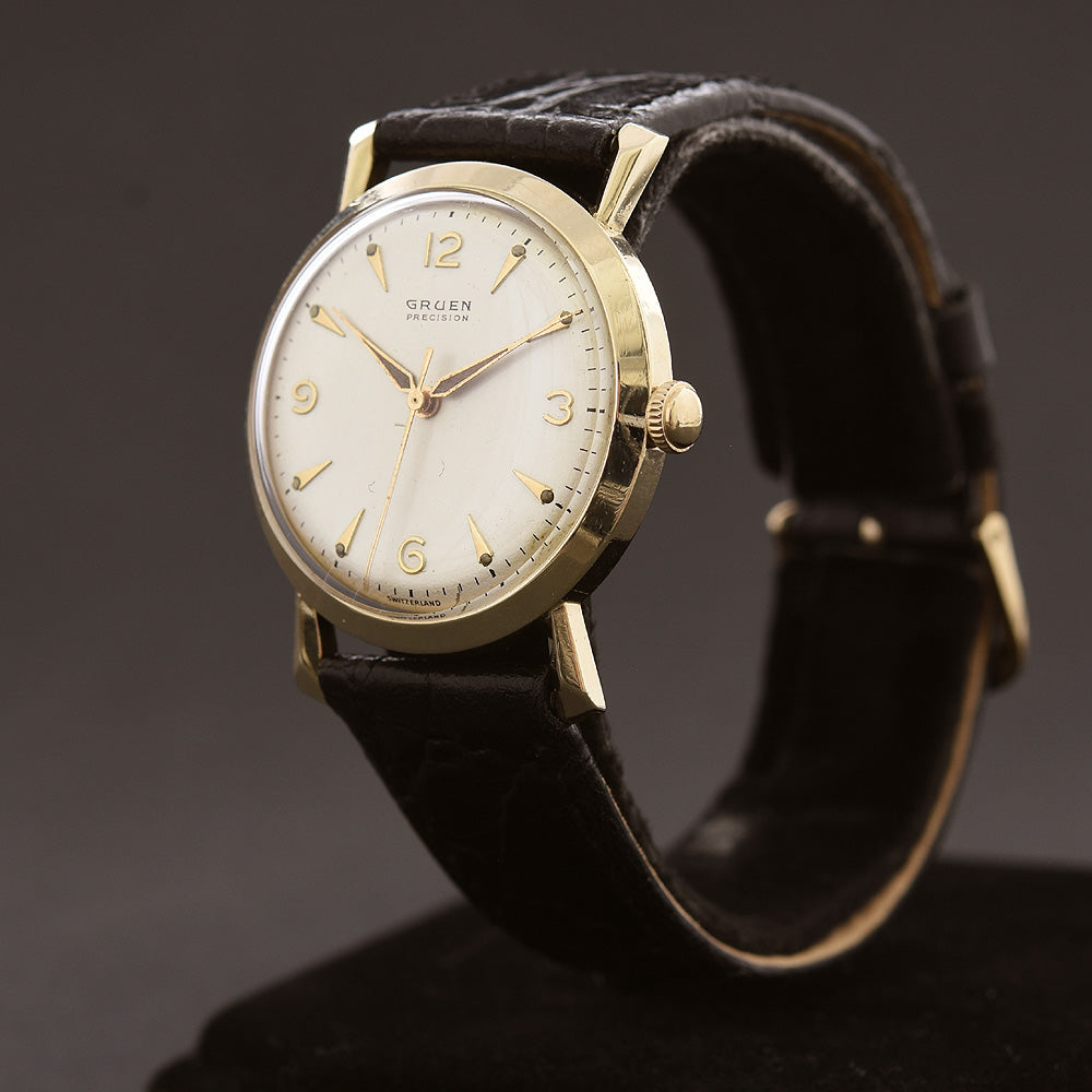 1956 GRUEN Precision 422SS-956 Gents Dress Watch