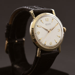 1956 GRUEN Precision 422SS-956 Gents Dress Watch