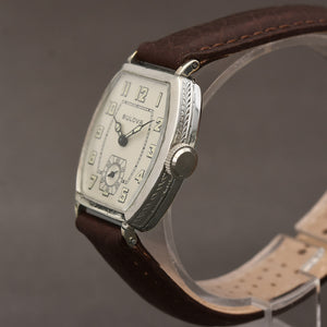 1926 BULOVA 'Banker' Gents Art Deco Swiss Watch