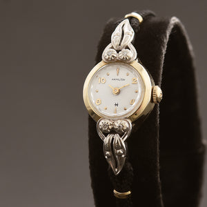1958 HAMILTON USA 'Kimberly B' Ladies 10K Gold Watch