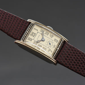 1928 BULOVA 'Windsor' Gents Enamel Art Deco Watch