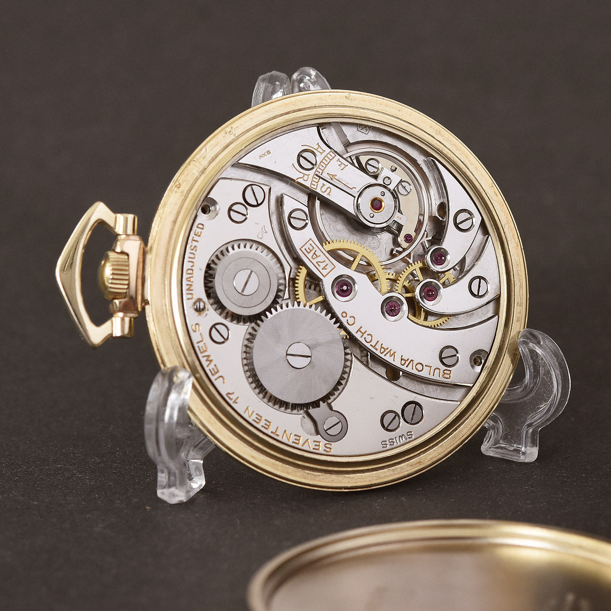 1939 BULOVA 'Tuxedo' Classic Swiss Pocket Watch